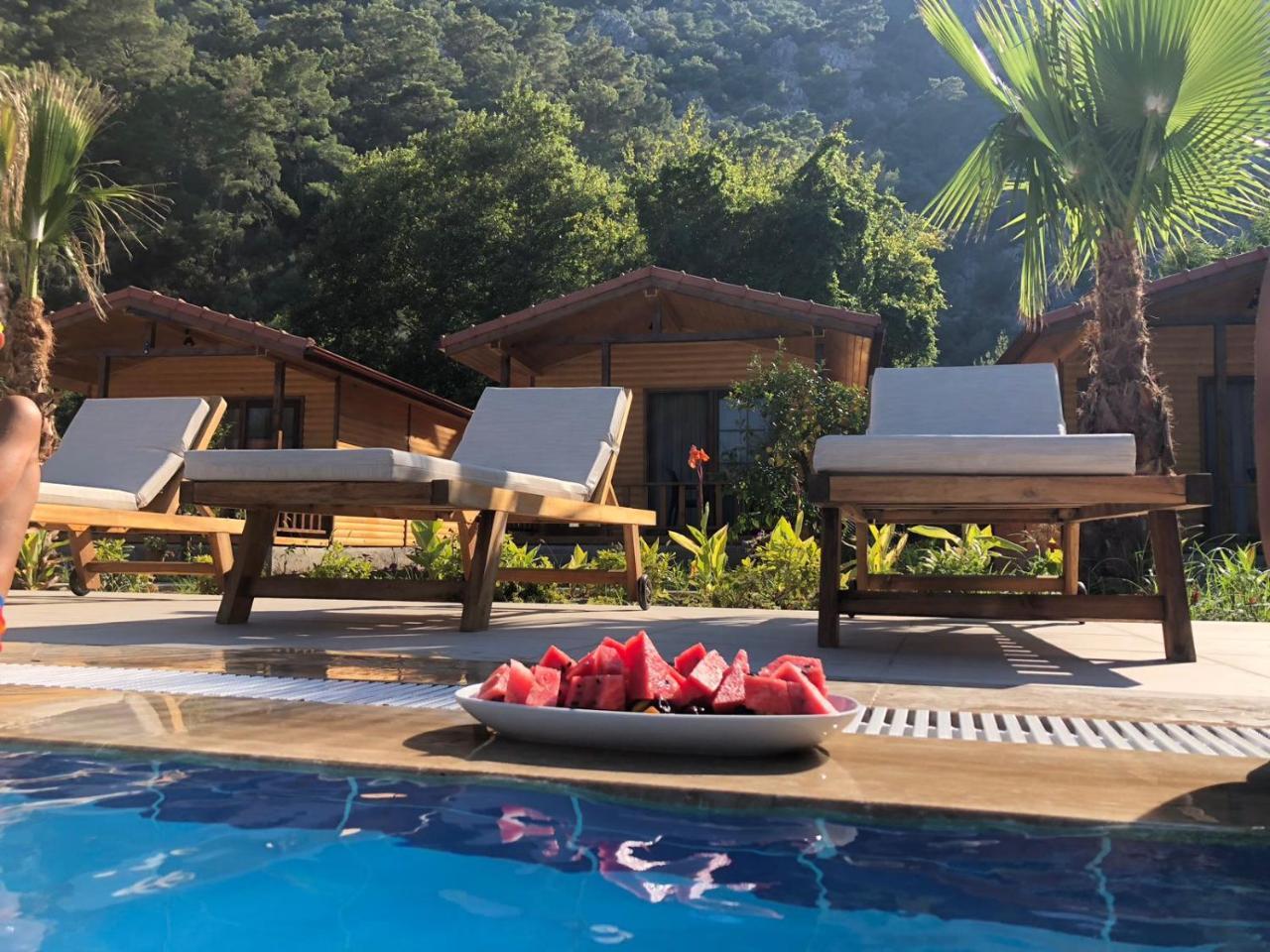 Dolunay Apart Hotel Çıralı Buitenkant foto